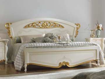 LA FENICE - Wooden double bed by CASA +39 - view 2